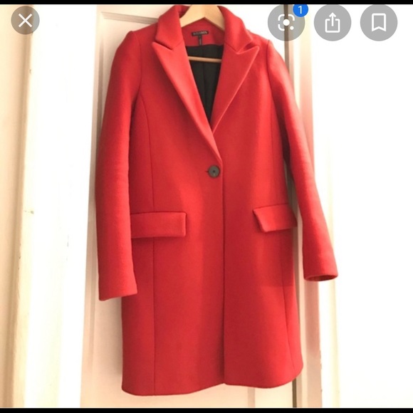 Red Intermix Coat 60% off! - Picture 2 of 2